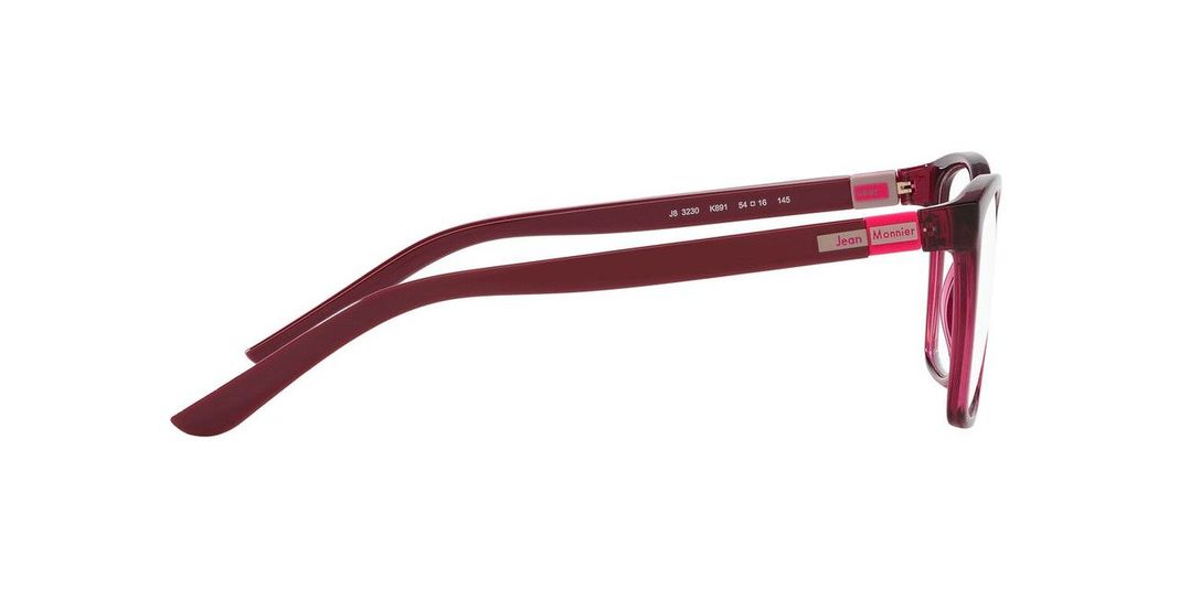 Lentes Ópticos Jean Monnier J83230  Burdeo Mujer-4