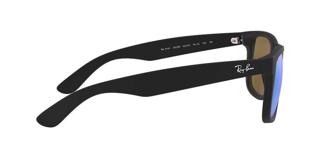 Lentes de Sol Ray-Ban Justin RB4165 Negro-5