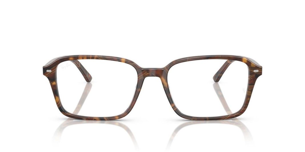 Lentes Ópticos Ray-Ban RX5431 Raimond Café Unisex-0