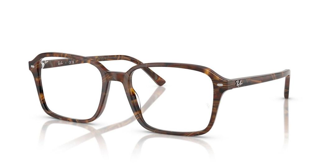 Lentes Ópticos Ray-Ban RX5431 Raimond Café Unisex-1