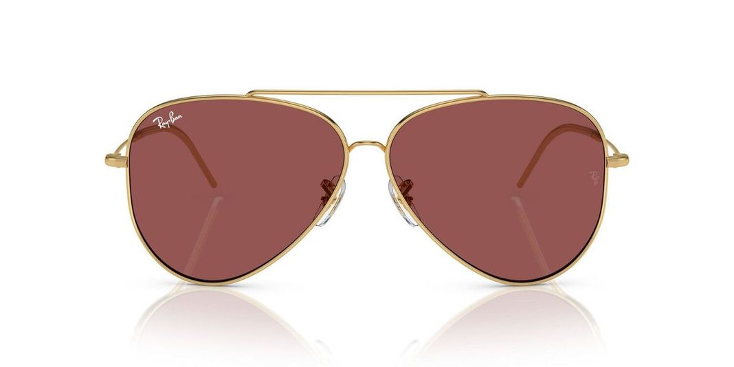 Lentes De Sol Ray-Ban RBR0101S Aviator Reverse Dorado Unisex-0