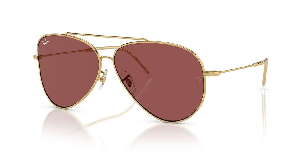 Lentes De Sol Ray-Ban RBR0101S Aviator Reverse Dorado Unisex-1