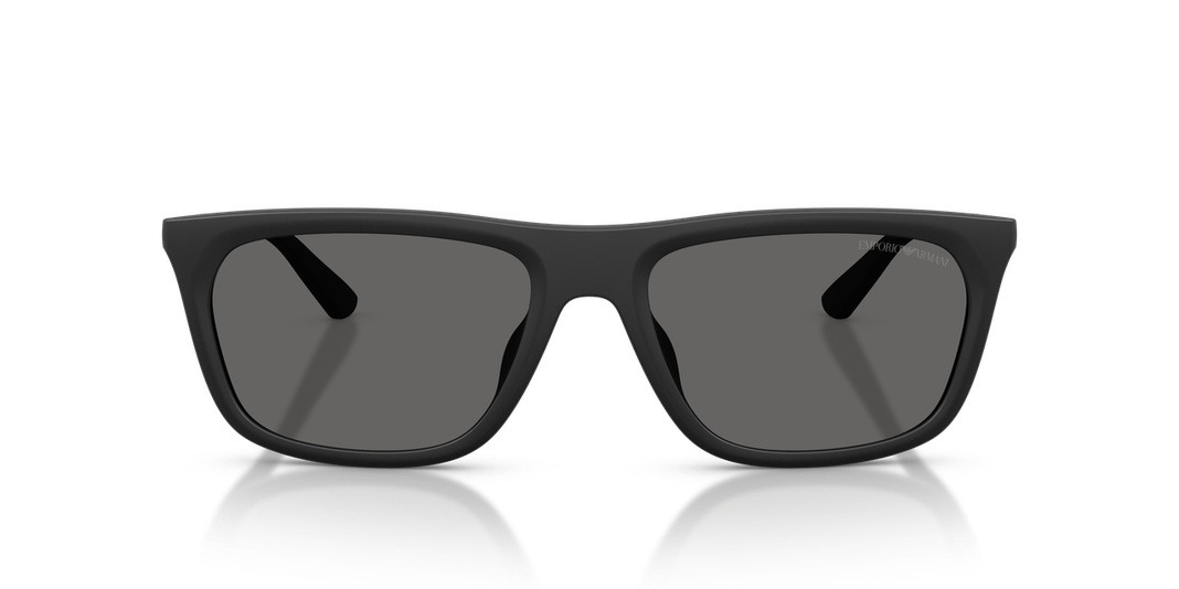 Anteojos De Sol Emporio Armani 0EA4272U Matte Black Dark Grey Hombre Negro 57