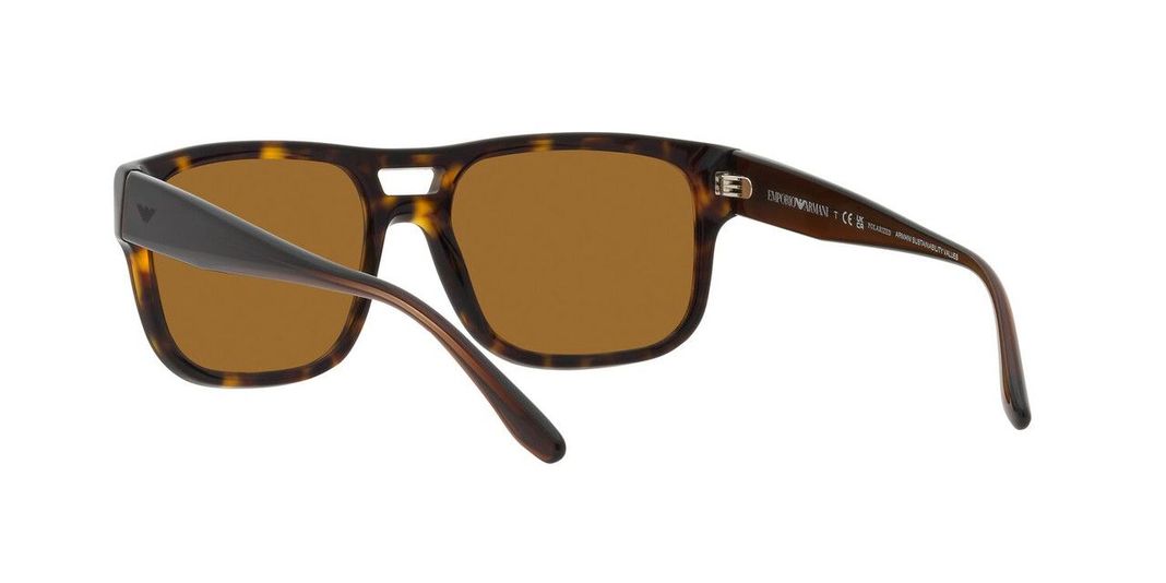 Lentes De Sol Emporio Armani EA4197  Havana Hombre-3