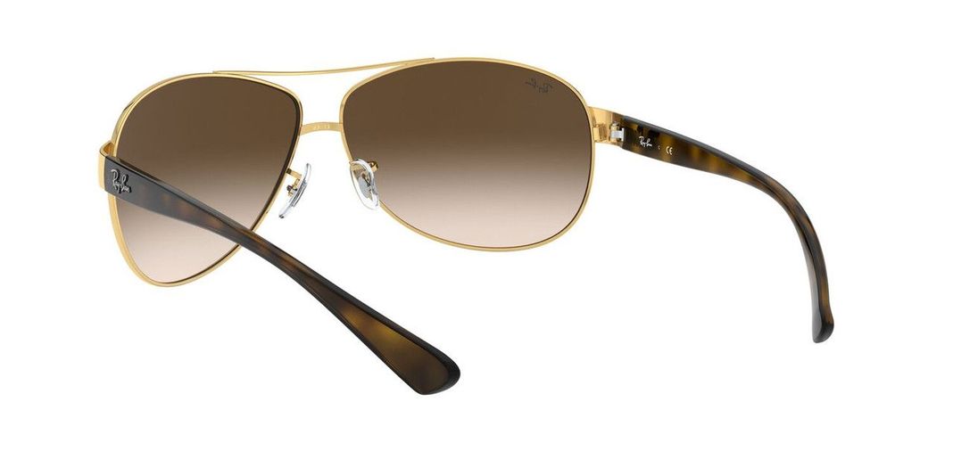 Lentes De Sol Ray-Ban RB3386 Dorado Hombre-3