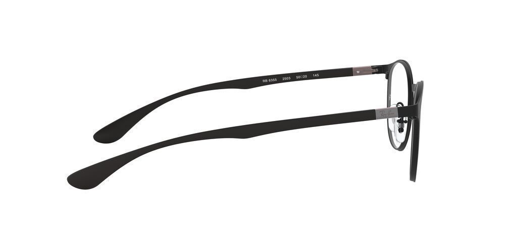 Lentes Ópticos Ray-Ban RX6355 Negro Unisex-3