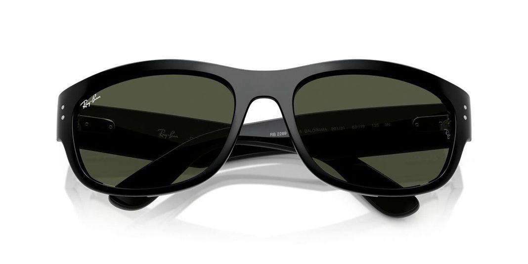 Lentes De Sol Ray-Ban RB2289 Mega Balorama Negro Unisex-4