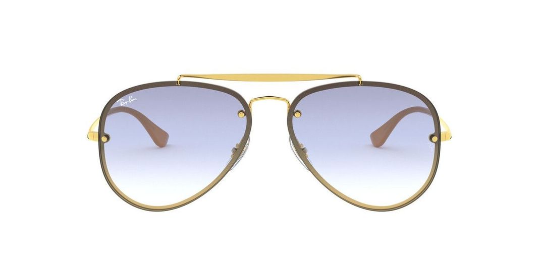 Lentes De Sol Ray-Ban RB3584N Blaze Aviator Dorado Unisex-0