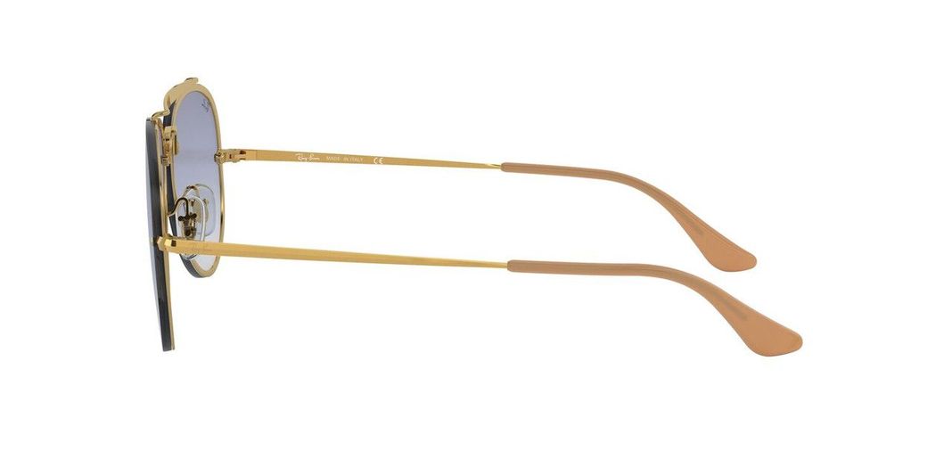 Lentes De Sol Ray-Ban RB3584N Blaze Aviator Dorado Unisex-2
