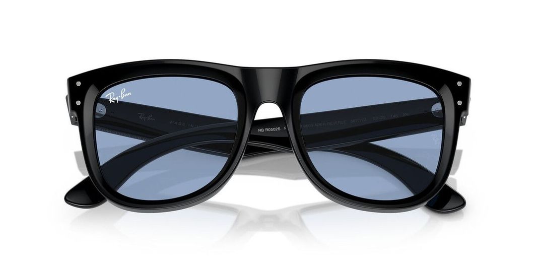 Lentes De Sol Ray-Ban RBR0502S Wayfarer Reverse Negro Unisex-4