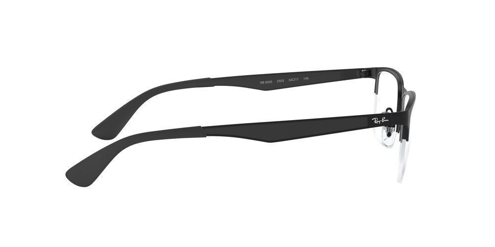 Lentes Ópticos Ray-Ban RX6335 Negro Unisex-3