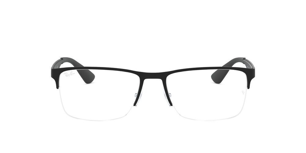 Lentes Ópticos Ray-Ban RX6335 Negro Unisex-0