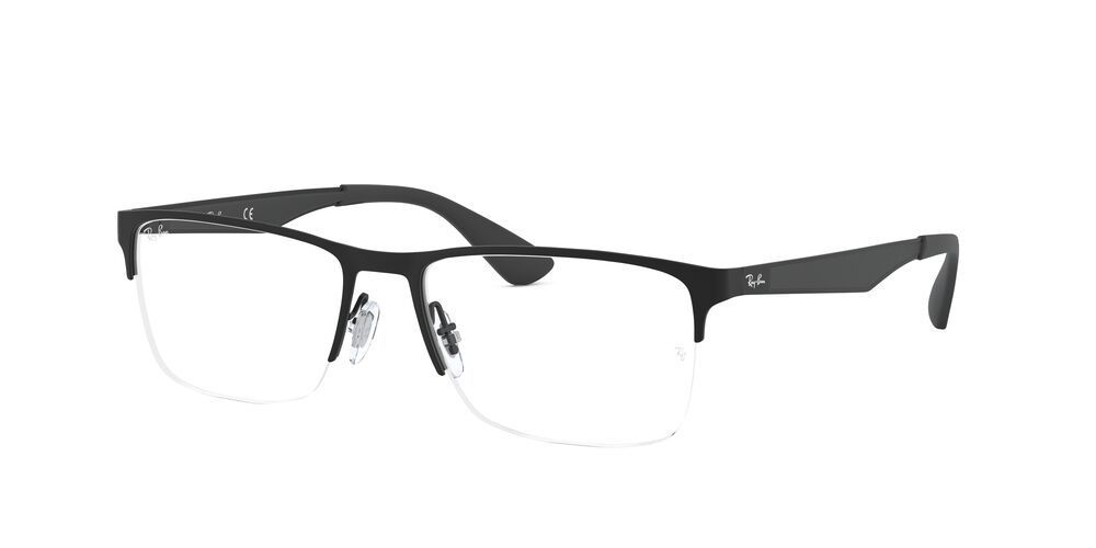 Lentes Ópticos Ray-Ban RX6335 Negro Unisex-1