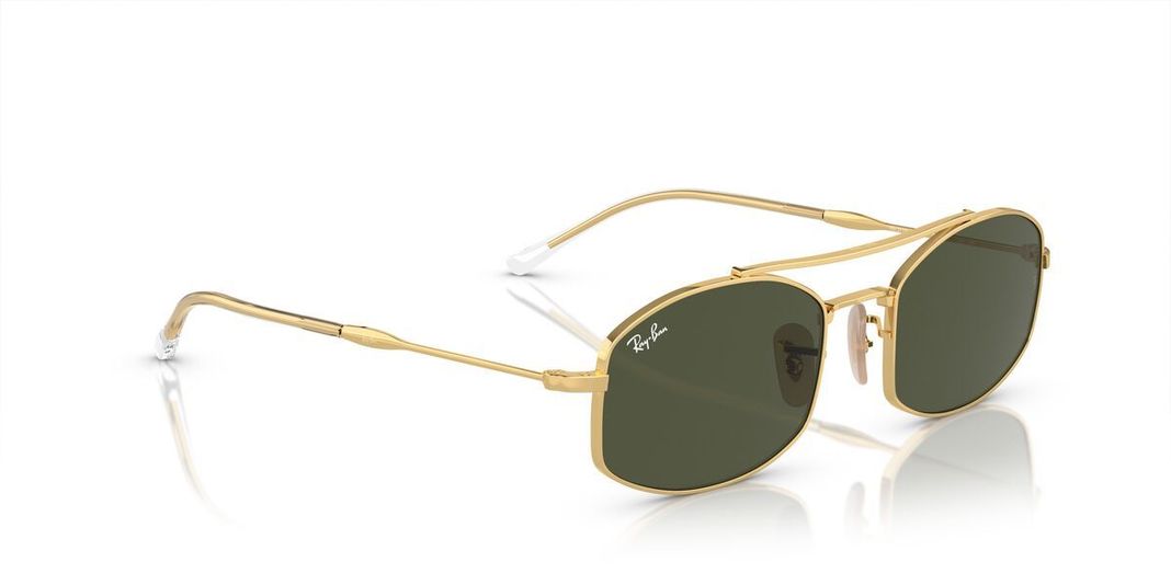 Lentes De Sol Ray-Ban 0RB3719  Dorado Unisex-2