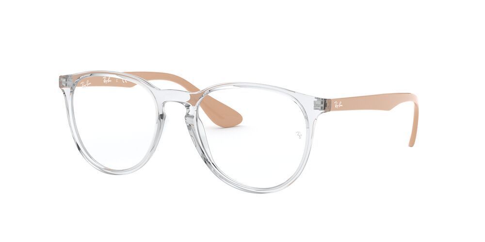 Lentes Ópticos Ray-Ban RX7046 Blanco Mujer-1