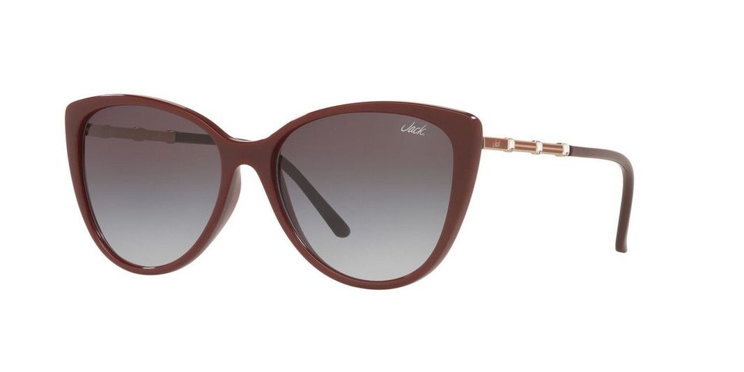 Lentes De Sol Jack Pacific JK1015BM  Burdeo Mujer-1