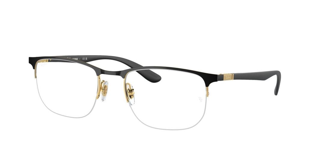 Lentes Ópticos Ray-Ban 0RX6513  Negro Unisex-1
