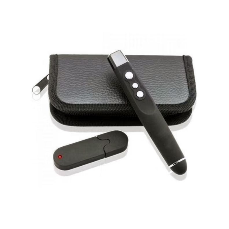 Puntero Control Diapositiva Inalambrico Con Laser - Ps Negro