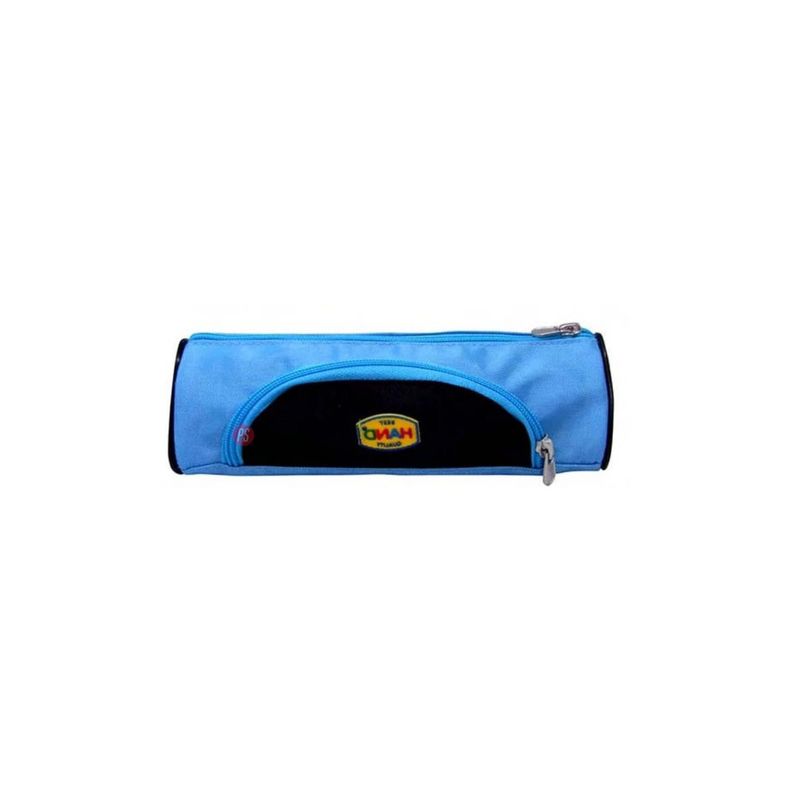 Estuche Para Lápices 21x7cms Azul Con Negro - PS-1