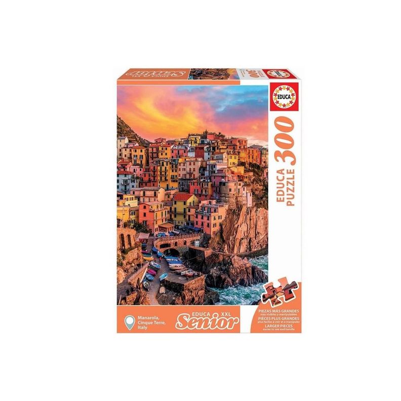 Puzzle Senior Manarola 300 Piezas Tamaño 48x68cm - Ps-0