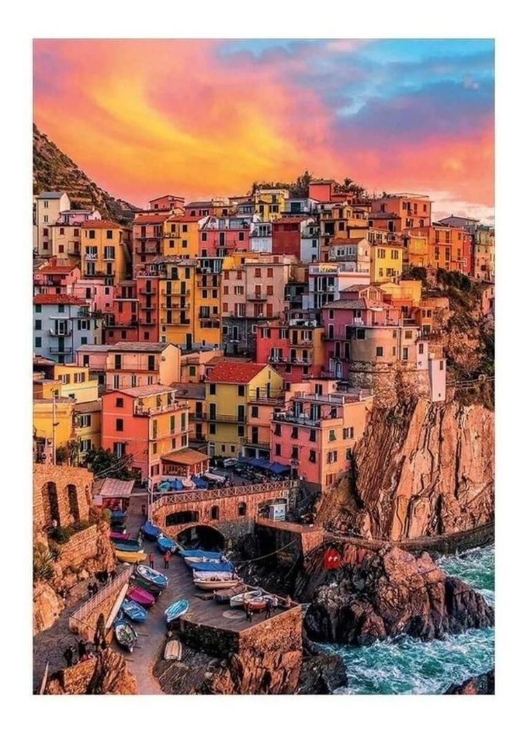 Puzzle Senior Manarola 300 Piezas Tamaño 48x68cm - Ps-1