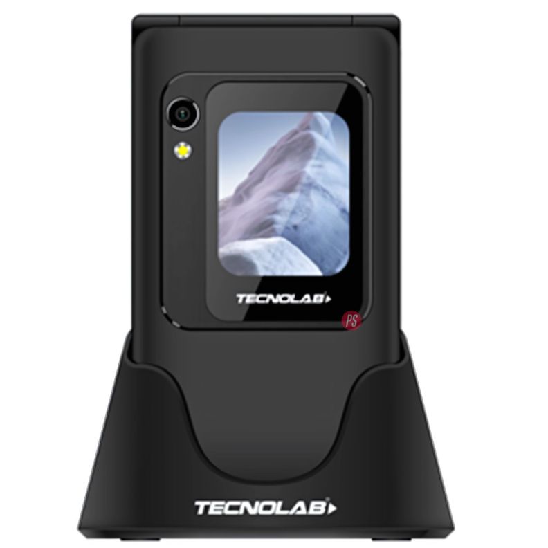 Teléfono Senior 4G Doble Pantalla, Cámara Y SOS Colores - PS-1