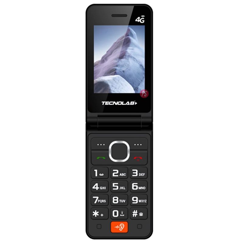Teléfono Senior 4G Doble Pantalla, Cámara Y SOS Colores - PS-3