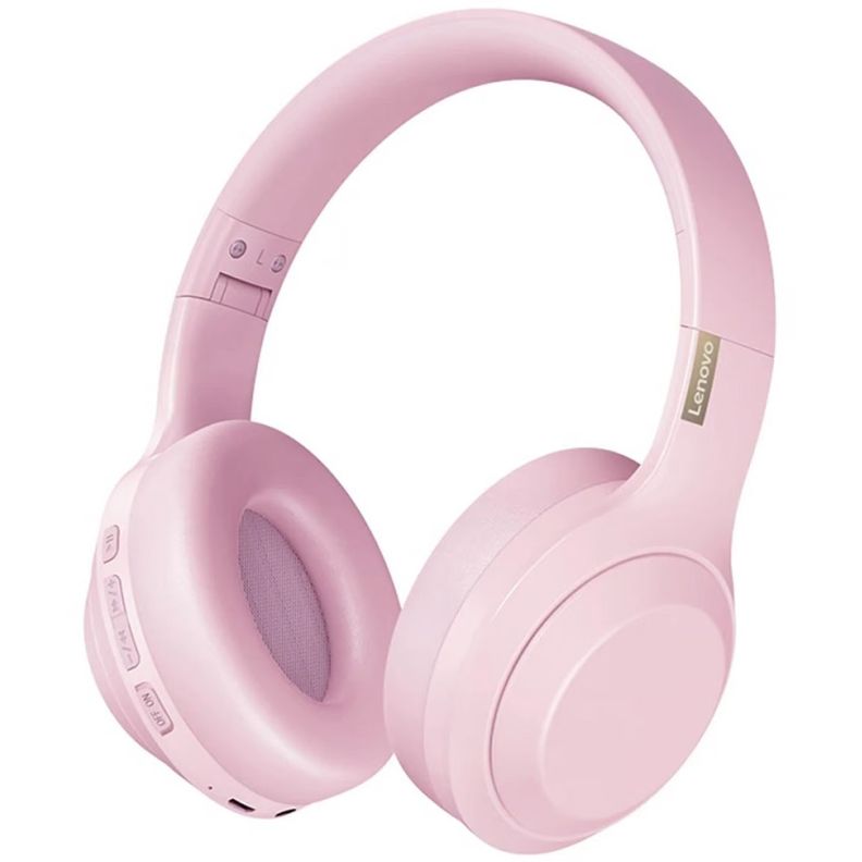 Audífonos Bluetooth Lenovo Th10 Rosado - PS-0
