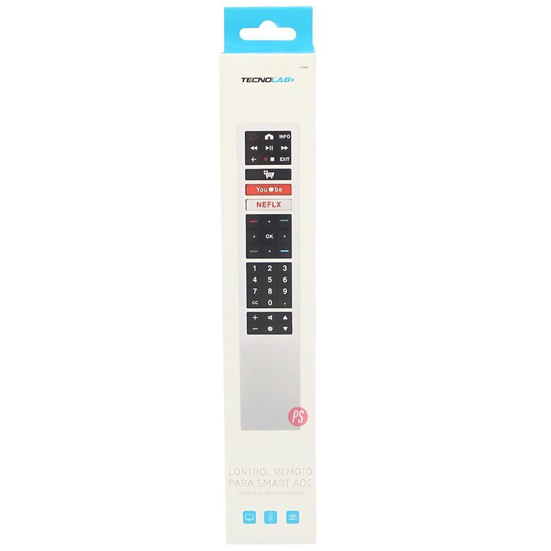 Control Remoto TV Compatible Para AOC Smart TV - PS-1