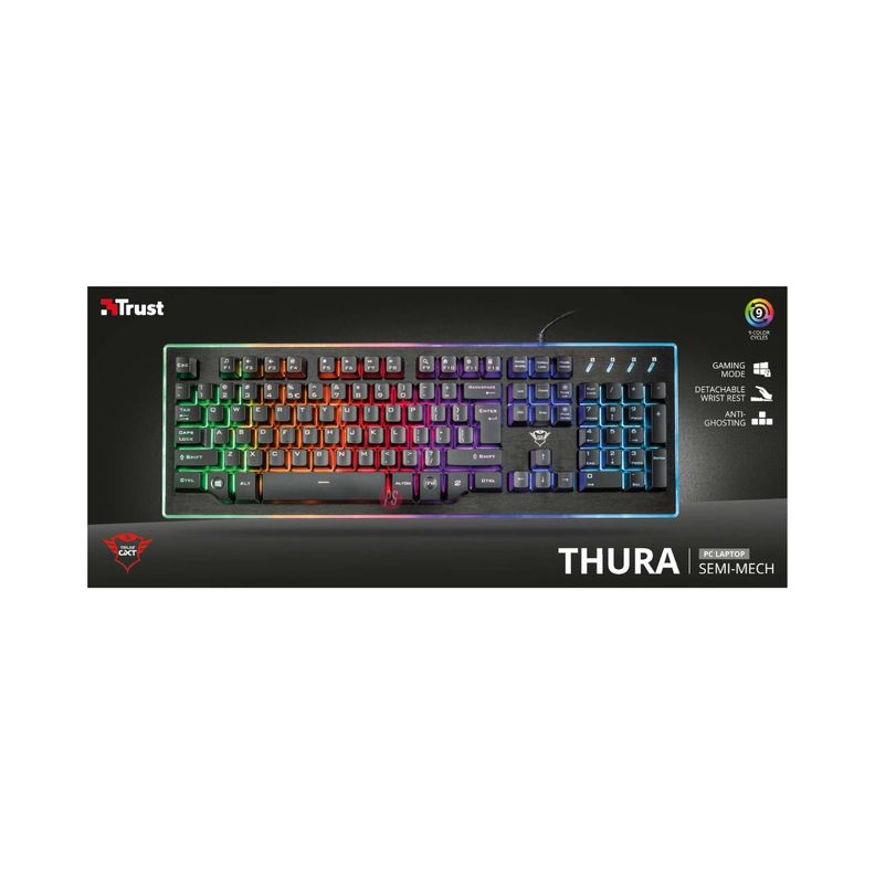 Teclado Gamer Semimecánico Gxt 860 Thura - PS-4