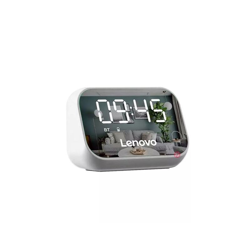Reloj Despertador Con Parlante Bluetooth Lenovo Ts13 Blanco - PS-1