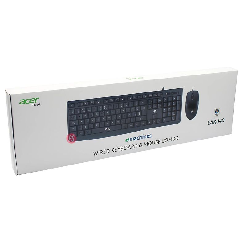 KIT TECLADO + MOUSE ACER USB ACER EAK040 COLORES - PS-2