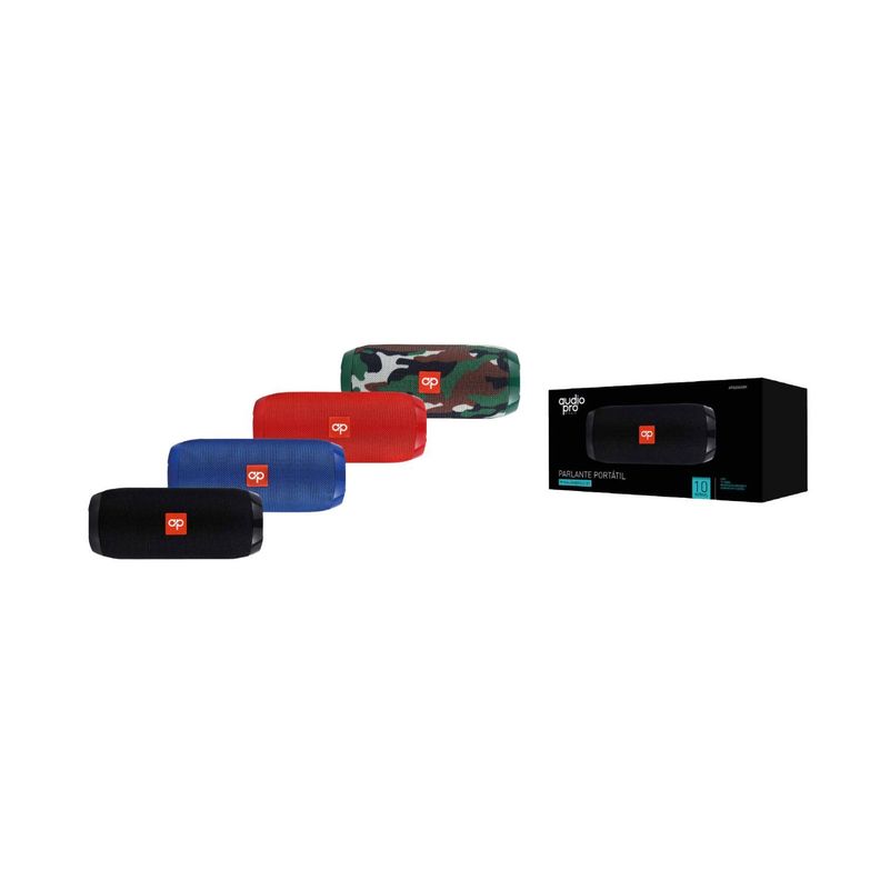 Parlante Bluetooth Azul 10w Recargable - Puntostore-1