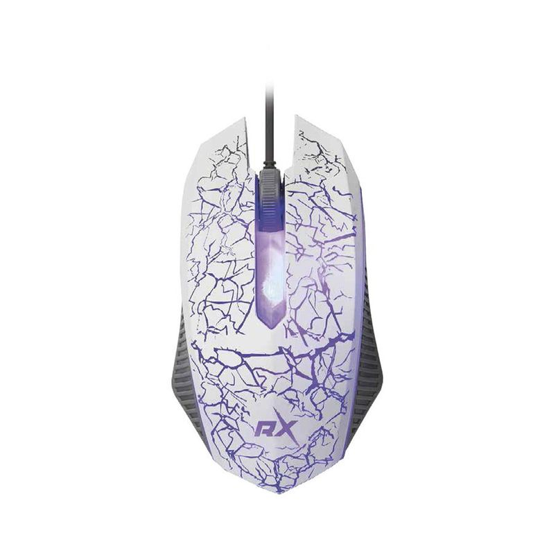 Mouse Gamer Usb Retroiluminado Diseño Color Blanco - Ps-1