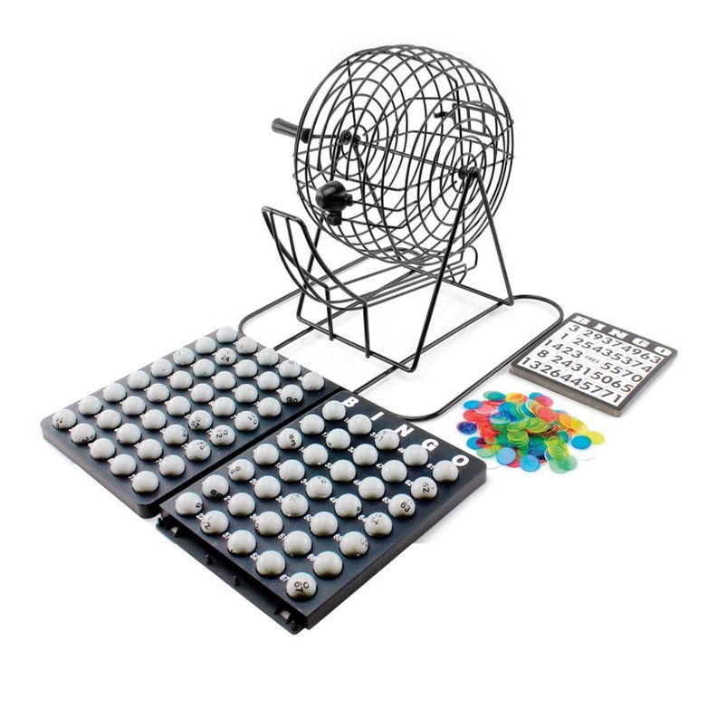 Juego Bingo Con Jaula Rotatoria - Puntostore-2