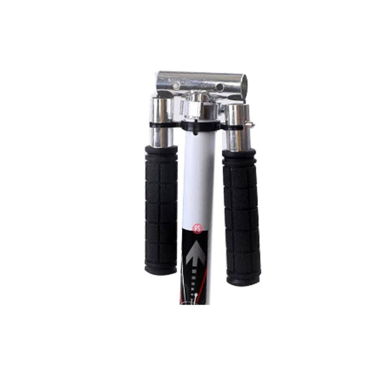 Scooter De 2 Ruedas Plegable Aluminio Color Negro - PS-3