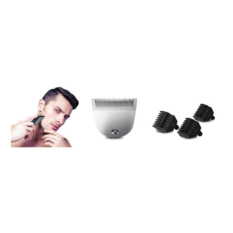 Máquina Corta Pelo Recargable Blanco - PuntoStore-1