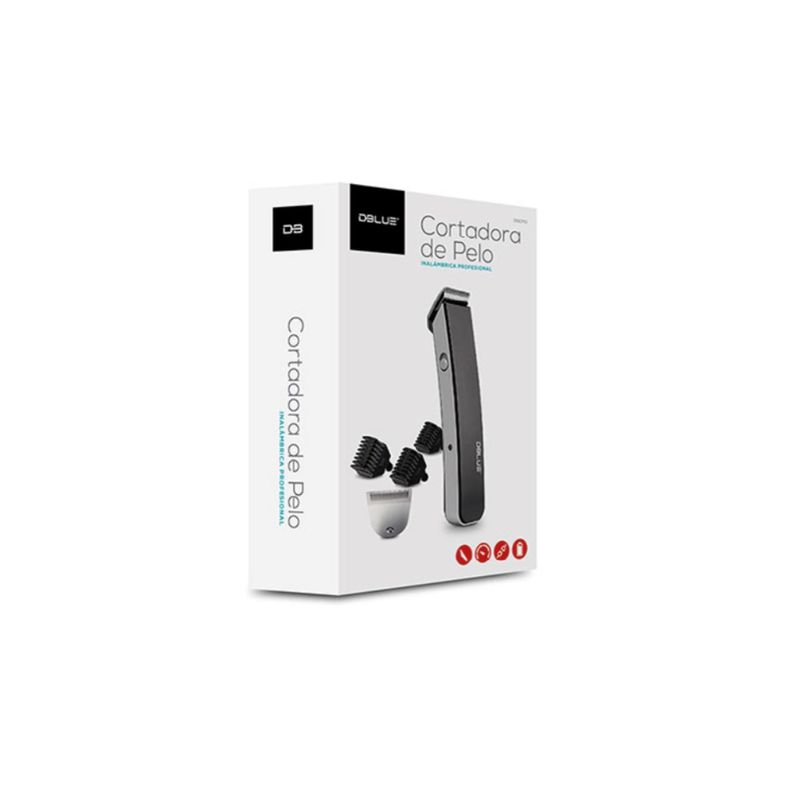 Máquina Corta Pelo Recargable Blanco - PuntoStore-2
