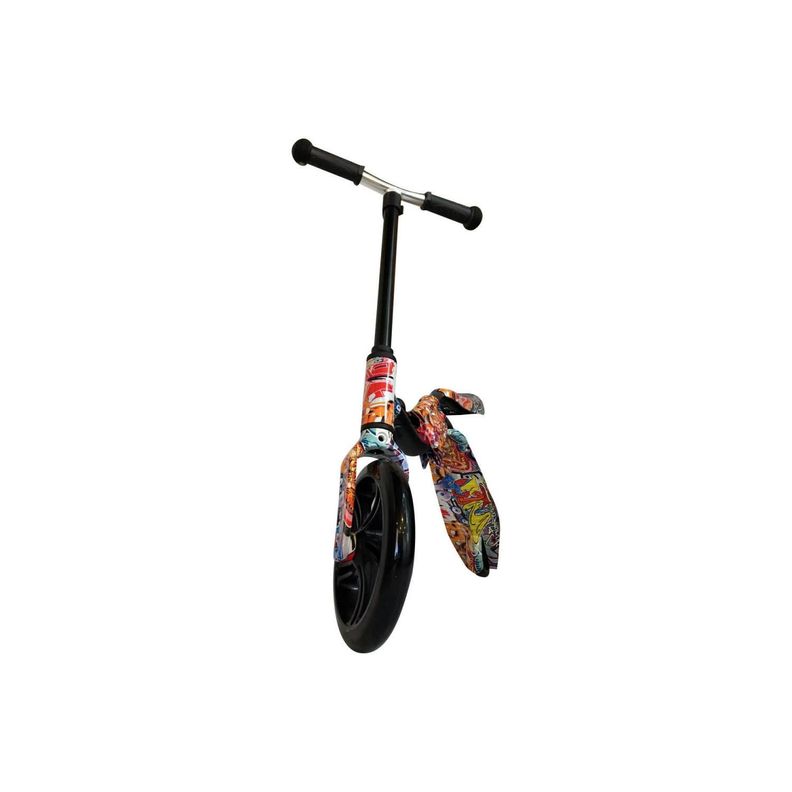 Scooter Aluminio Diseño Con Asiento 2 Ruedas Led - PS-1