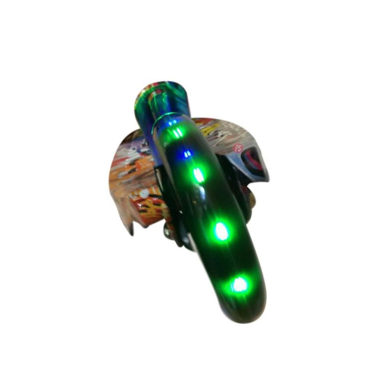Scooter Aluminio Diseño Con Asiento 2 Ruedas Led - PS-2