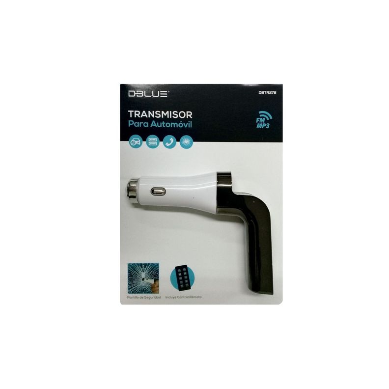 Transmisor Fm Auto Aux Y Usb Con Martillo - PuntoStore-2