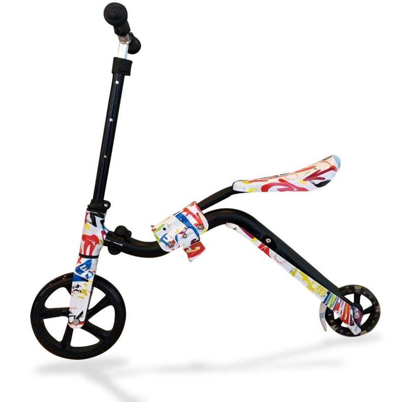Scooter Colorido con Asiento y Ruedas Iluminadas - PS-0