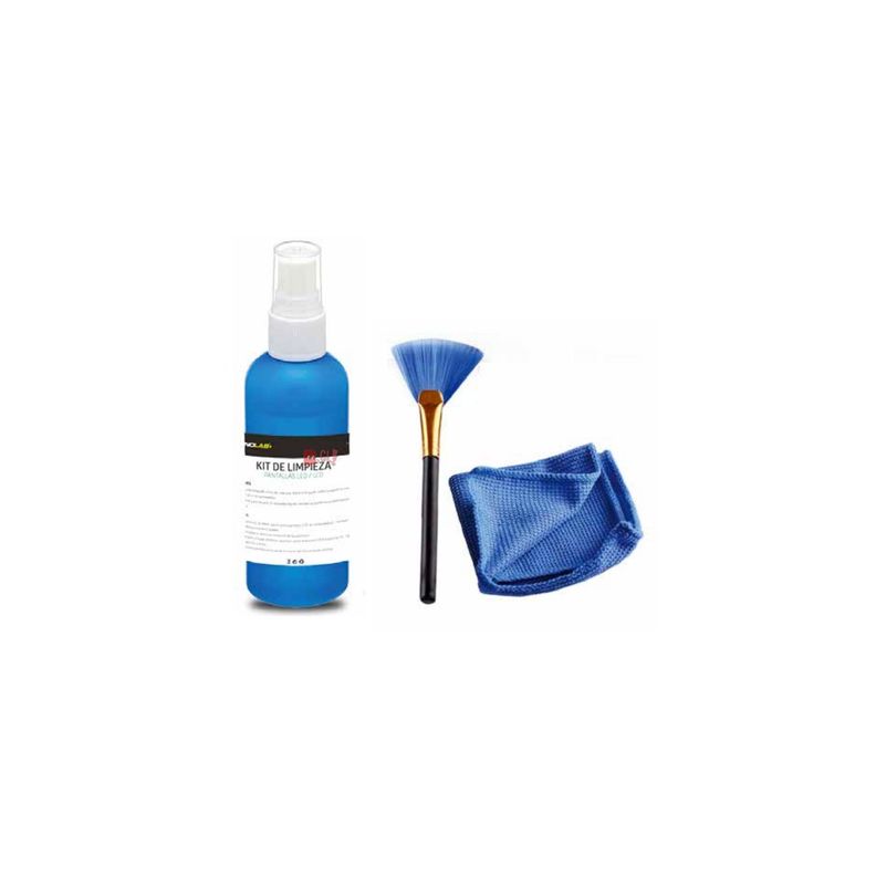 Kit De Limpieza 100ml Para Pantallas Con Paño Y Brocha - Ps-1