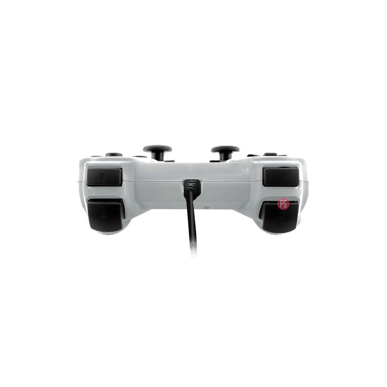 Joystick Usb Pc Con Vibración Color Blanco - Ps-1