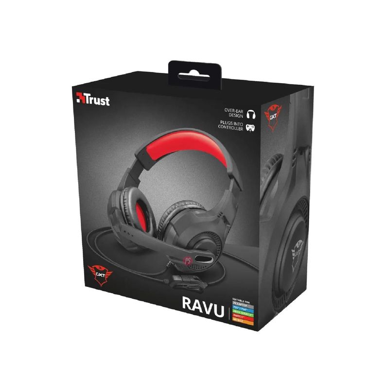 Audífonos Gamer Multiplataforma Gxt 307 Ravu - PS-5