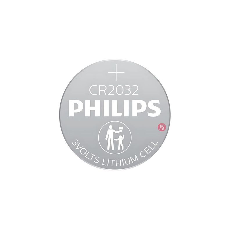 5 Pilas CR2032 Litio 3V Philips - PS-1