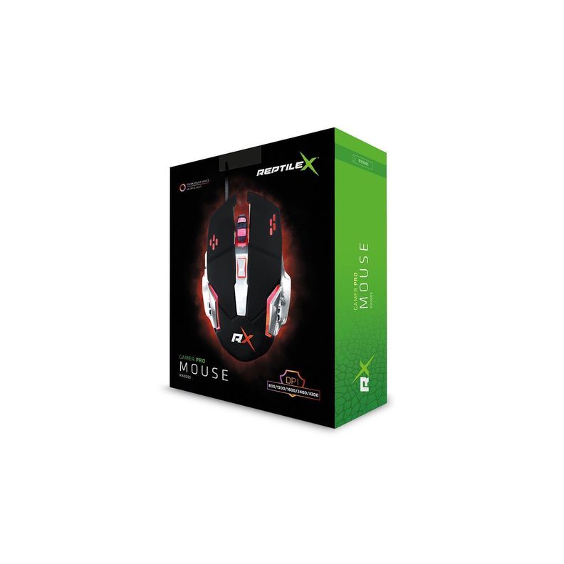 Mouse Gamer Usb 5 Botones Retroiluminado - Puntostore-0