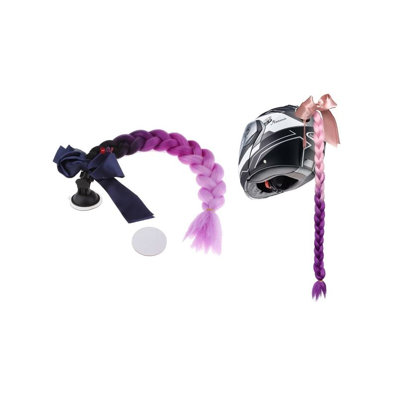 Trenza Para Casco De Motocicleta Desmontable - PuntoStore-3