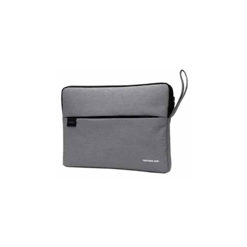Funda Estuche Para Notebook Acolchada Color Gris - PuntoStore-0