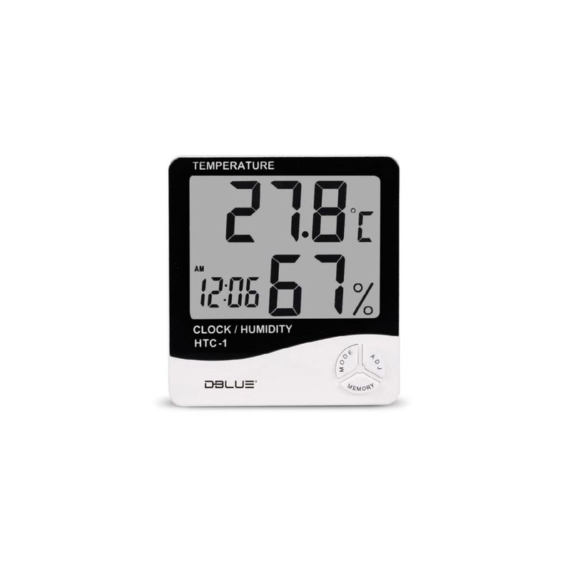 Reloj Despertador temperatura humedad - Puntostore-0